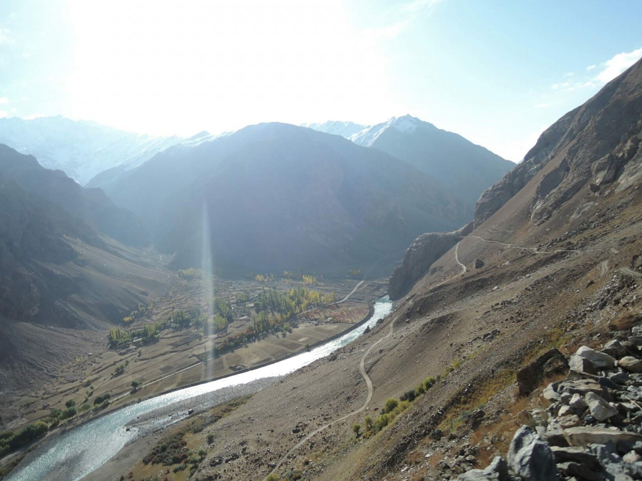 Afghan Tajik border