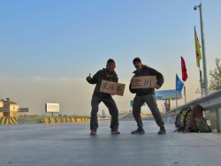Hitchhiking in China