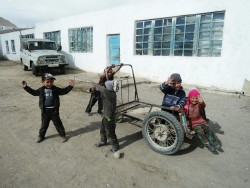 Kids in Tajikistan