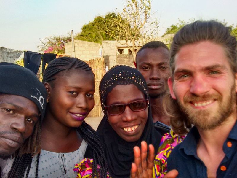Friends in Senegal